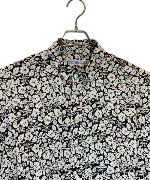 R&D.M.Co-OLDMAN'S TAILOR（オールドマンズテーラー）R&D.M.Co-OLDMAN'S TAILOR (オールドマンズテイラー) ワイルドベリーシャツワンピース ホワイト×ブラック サイズ:SIZE Freeの古着・服飾アイテム