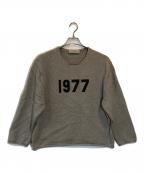 FOG ESSENTIALSフィアオブゴッド エッセンシャル）の古着「RAW EDGE SWEATER」｜ベージュ