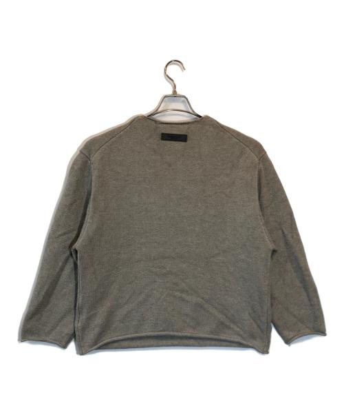 FOG ESSENTIALS（フィアオブゴッド エッセンシャル）FOG ESSENTIALS (フィアオブゴッド エッセンシャル) RAW EDGE SWEATER ベージュ サイズ:SIZE Sの古着・服飾アイテム