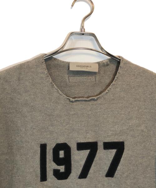 FOG ESSENTIALS（フィアオブゴッド エッセンシャル）FOG ESSENTIALS (フィアオブゴッド エッセンシャル) RAW EDGE SWEATER ベージュ サイズ:SIZE Sの古着・服飾アイテム