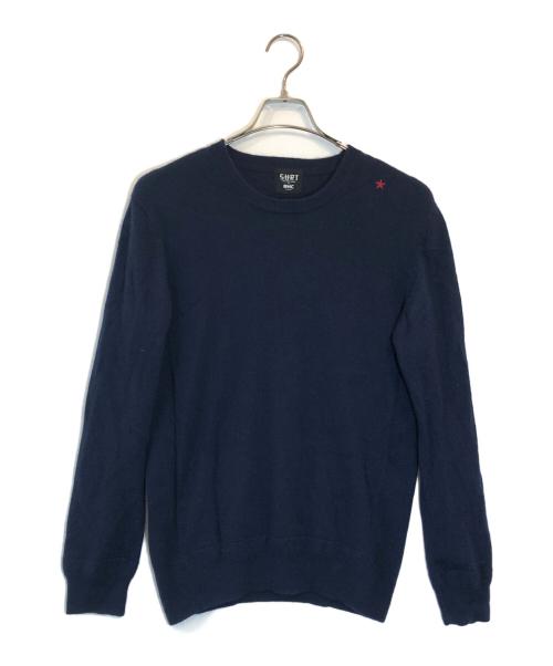 Ron Herman（ロンハーマン）Ron Herman (ロンハーマン) SARTコラボカシミヤニット ネイビー サイズ:SIZE Mの古着・服飾アイテム