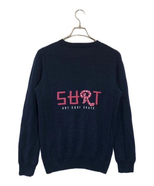 Ron Herman（ロンハーマン）Ron Herman (ロンハーマン) SARTコラボカシミヤニット ネイビー サイズ:SIZE Mの古着・服飾アイテム