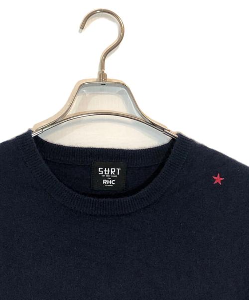 Ron Herman（ロンハーマン）Ron Herman (ロンハーマン) SARTコラボカシミヤニット ネイビー サイズ:SIZE Mの古着・服飾アイテム