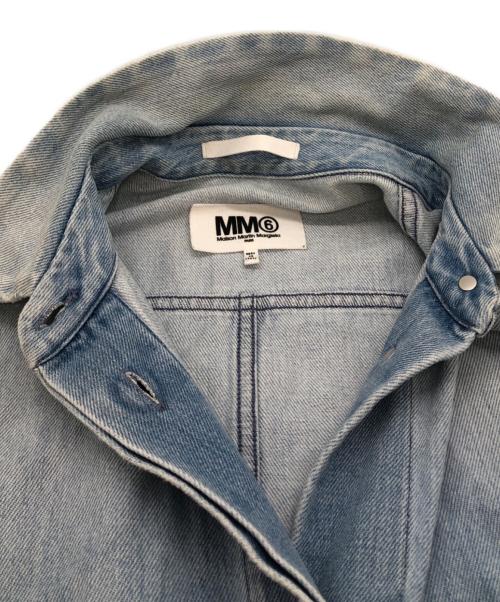 MM6 Maison Margiela（エムエムシックスメゾンマルジェラ）MM6 Maison Margiela (エムエムシックスメゾンマルジェラ) デニムコート インディゴ サイズ:SIZE 38の古着・服飾アイテム