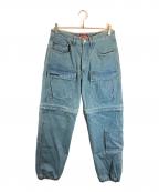 SUPREMEシュプリーム）の古着「Zip-Off Utility Pant」｜ブルー
