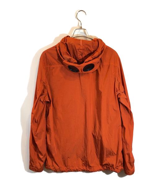 C.P COMPANY（シーピーカンパニー）C.P COMPANY (シーピーカンパニー) Chrome-R Mixed Garment Dyed Goggle Overshirt オレンジ サイズ:Lの古着・服飾アイテム