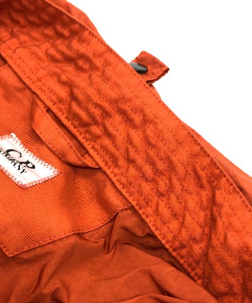 C.P COMPANY（シーピーカンパニー）C.P COMPANY (シーピーカンパニー) Chrome-R Mixed Garment Dyed Goggle Overshirt オレンジ サイズ:Lの古着・服飾アイテム