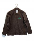 Liberaidersリベレイダース）の古着「CORDUROY COACH JACKET」｜ブラウン