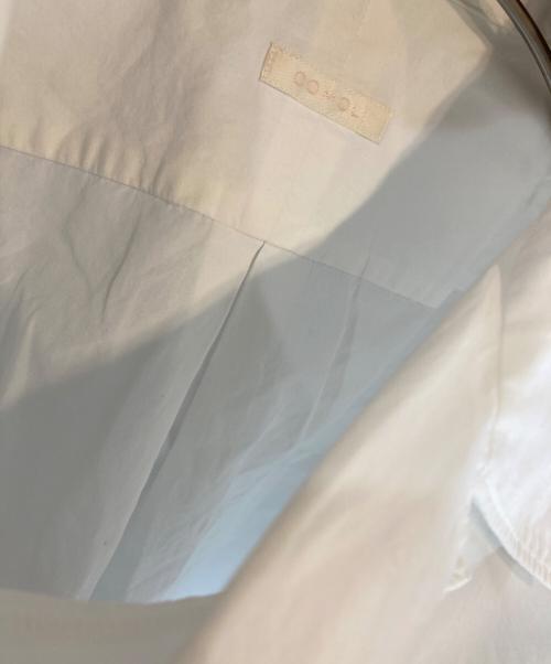 COMOLI（コモリ）COMOLI (コモリ) オープンカラーシャツ ホワイト サイズ:SIZE Lの古着・服飾アイテム