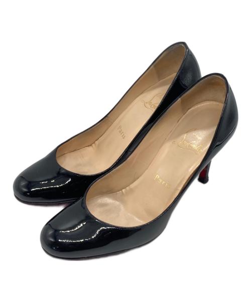 Christian Louboutin（クリスチャン・ルブタン）Christian Louboutin (クリスチャン・ルブタン) MISS GENA 85パンプスヒール ブラック サイズ:SIZE 35の古着・服飾アイテム