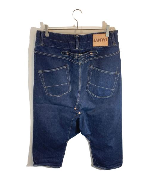 GANRYU（ガンリュウ）GANRYU (ガンリュウ) COMME des GARCONS (コムデギャルソン) サルエル デニムパンツ インディゴ サイズ:SIZE Mの古着・服飾アイテム