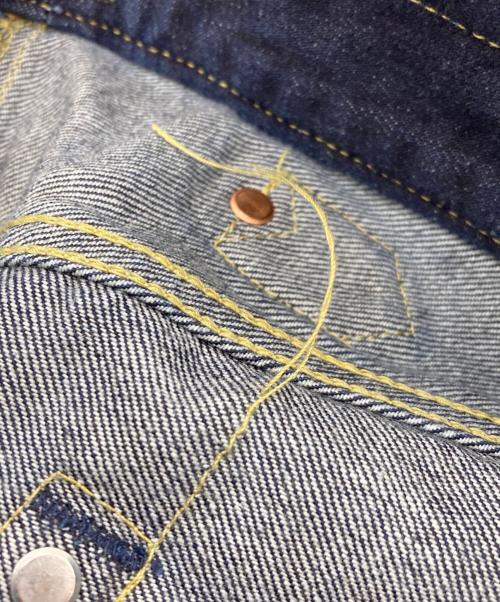 GANRYU（ガンリュウ）GANRYU (ガンリュウ) COMME des GARCONS (コムデギャルソン) サルエル デニムパンツ インディゴ サイズ:SIZE Mの古着・服飾アイテム