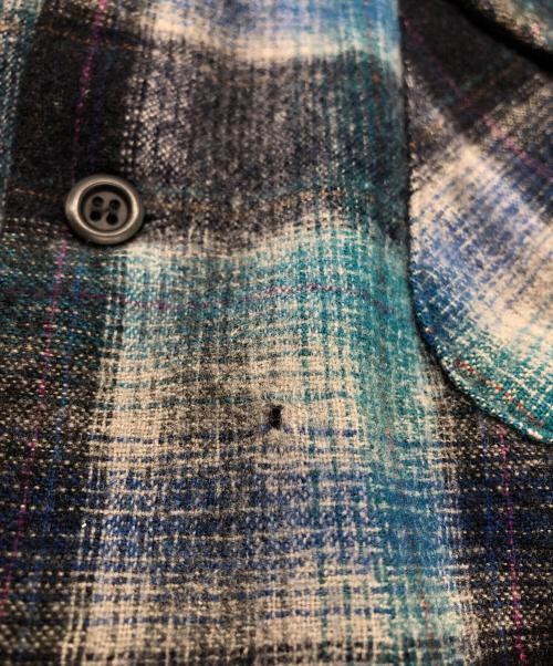 PENDLETON（ペンドルトン）PENDLETON (ペンドルトン) ウールチェックシャツ ネイビー×グリーン サイズ:SIZE XLの古着・服飾アイテム