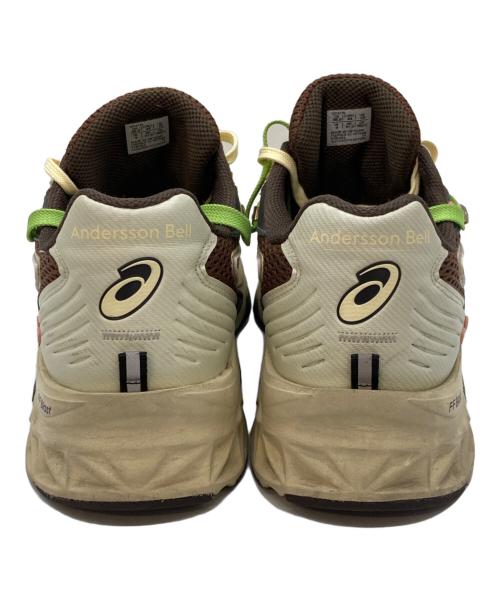 asics（アシックス）asics (アシックス) ANDERSSON BELL (アンダーソンベル) スニーカー ブラウン×イエロー サイズ:SIZE US 10の古着・服飾アイテム