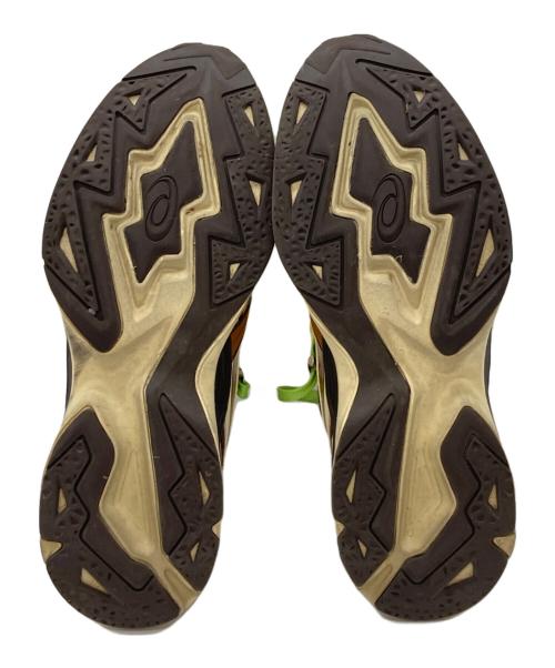 asics（アシックス）asics (アシックス) ANDERSSON BELL (アンダーソンベル) スニーカー ブラウン×イエロー サイズ:SIZE US 10の古着・服飾アイテム