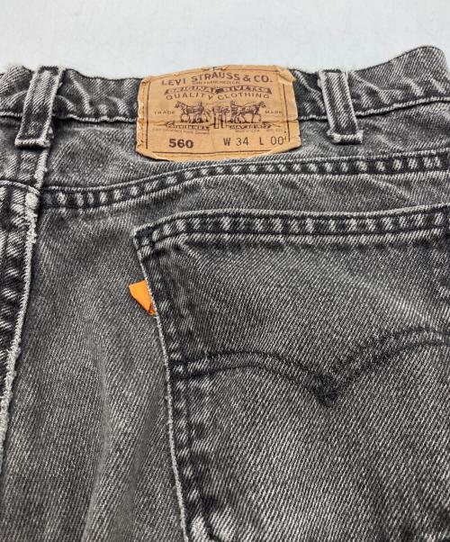 LEVI'S（リーバイス）LEVI'S (リーバイス) 560デニムハーフパンツ グレー サイズ:SIZE W34の古着・服飾アイテム