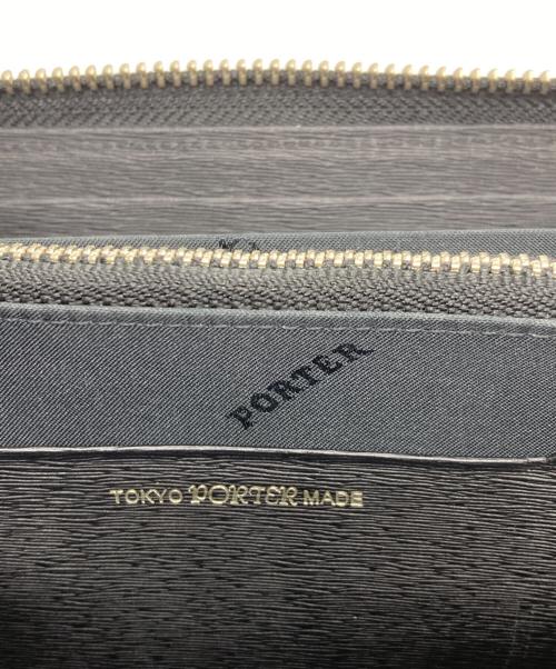 PORTER（ポーター）PORTER (ポーター) カレントロングウォレット ブラック サイズ:下記参照の古着・服飾アイテム