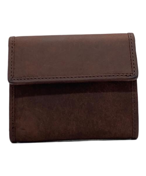 sot（ソット）SOT (ソット) プエブロレザー 3つ折り財布 ブラウン サイズ:下記参照の古着・服飾アイテム