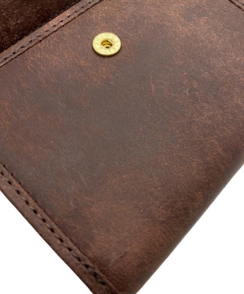 sot（ソット）SOT (ソット) プエブロレザー 3つ折り財布 ブラウン サイズ:下記参照の古着・服飾アイテム