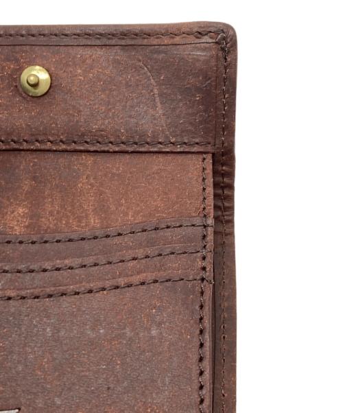 sot（ソット）SOT (ソット) プエブロレザー 3つ折り財布 ブラウン サイズ:下記参照の古着・服飾アイテム