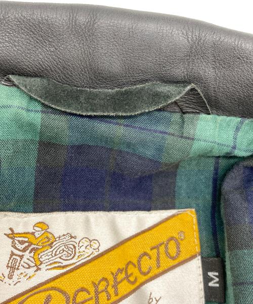 SUPREME（シュプリーム）SUPREME (シュプリーム) Schott (ショット) ライダースジャケット ブラック サイズ:SIZE Mの古着・服飾アイテム