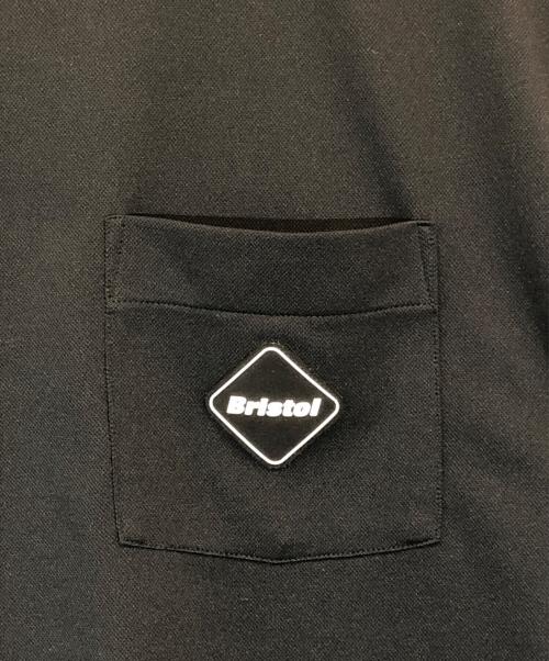 F.C.R.B.（エフシーレアルブリストル）F.C.R.B. (エフシーレアルブリストル) ロゴTシャツ ブラック サイズ:SIZE XLの古着・服飾アイテム