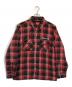 Supreme（シュプリーム）の古着「Independent Quilted Flannel Shirt」｜レッド