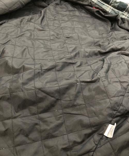 SUPREME（シュプリーム）Supreme (シュプリーム) Independent Quilted Flannel Shirt グレー サイズ:SIZE Lの古着・服飾アイテム
