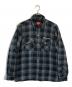 Supreme（シュプリーム）の古着「Independent Quilted Flannel Shirt」｜グレー