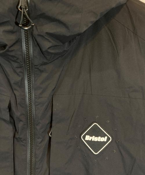 F.C.R.B.（エフシーレアルブリストル）F.C.R.B. (エフシーレアルブリストル) INSULATION PADDED HOODED JACKET（インスレイションパデッドフーディッドジャケット） ブラック サイズ:Lの古着・服飾アイテム