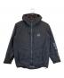F.C.R.B.（エフシーレアルブリストル）の古着「INSULATION PADDED HOODED JACKET（インスレイションパデッドフーディッドジャケット）」｜ブラック