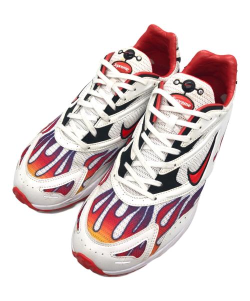 NIKE（ナイキ）NIKE (ナイキ) SUPREME (シュプリーム) エアズーム ストリーク スペクトラムプラス ホワイト×レッド サイズ:US9.5の古着・服飾アイテム