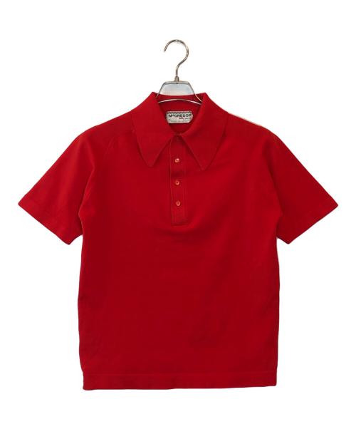 McGREGOR（マックレガー）McGREGOR (マックレガー) ニットポロシャツ レッド サイズ:Sの古着・服飾アイテム