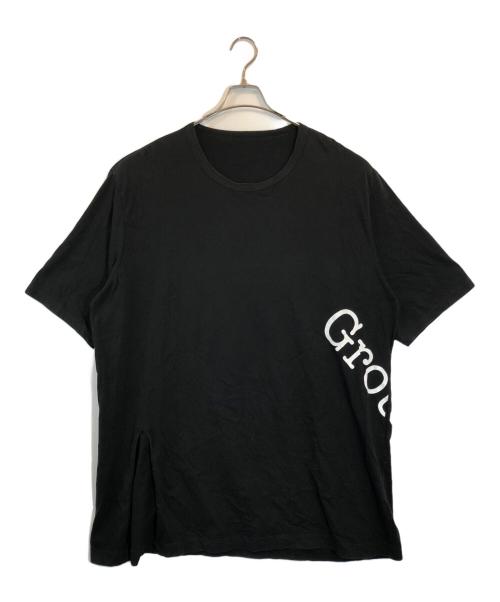 GROUND Y（グラウンドワイ）GROUND Y (グラウンドワイ) GROUNDY LOGO JUMBO T-SHIRT ブラック サイズ:SIZE 3の古着・服飾アイテム