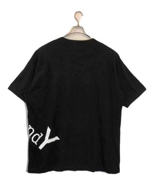 GROUND Y（グラウンドワイ）GROUND Y (グラウンドワイ) GROUNDY LOGO JUMBO T-SHIRT ブラック サイズ:SIZE 3の古着・服飾アイテム