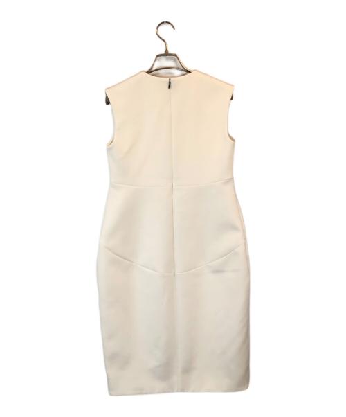 YOKO CHAN（ヨーコチャン）YOKO CHAN (ヨーコチャン) パールスリットワンピース ホワイト サイズ:３６の古着・服飾アイテム