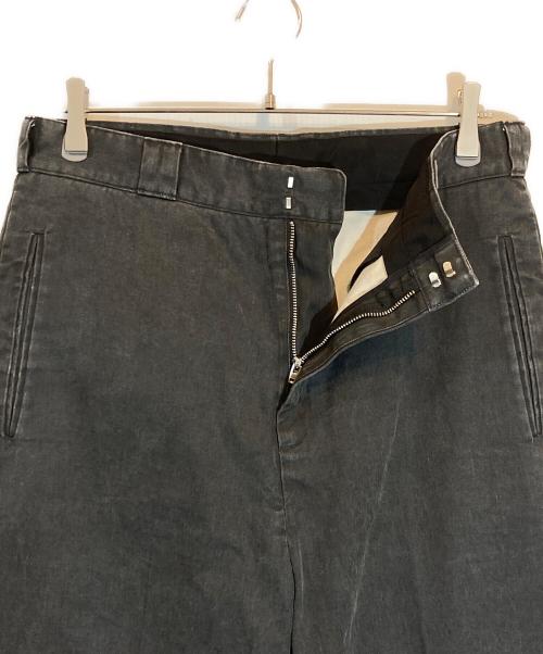 H BEAUTY&YOUTH（エイチ ビューティー&ユース）H BEAUTY&YOUTH (エイチ ビューティー&ユース) ピグメントフレアパンツ ブラック サイズ:LARGEの古着・服飾アイテム