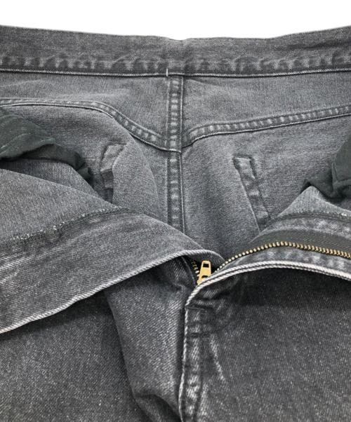 H BEAUTY&YOUTH（エイチ ビューティー&ユース）H BEAUTY&YOUTH (エイチ ビューティー&ユース) デニムエモーションフレア5ポケット ブラック サイズ:LARGEの古着・服飾アイテム