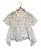 sacaiサカイ）の古着「Embroidery Lace Pullover」｜ホワイト