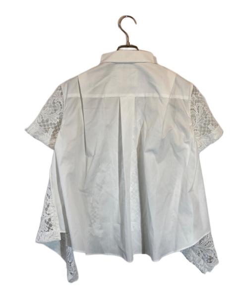 sacai（サカイ）sacai (サカイ) Embroidery Lace Pullover ホワイト サイズ:1の古着・服飾アイテム