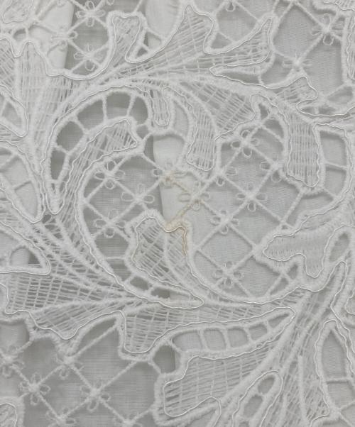 sacai（サカイ）sacai (サカイ) Embroidery Lace Pullover ホワイト サイズ:1の古着・服飾アイテム