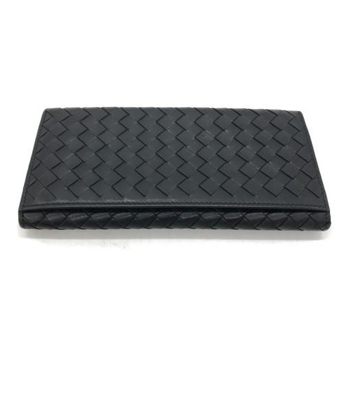 BOTTEGA VENETA（ボッテガベネタ）BOTTEGA VENETA (ボッテガベネタ) 長財布 ブラックの古着・服飾アイテム