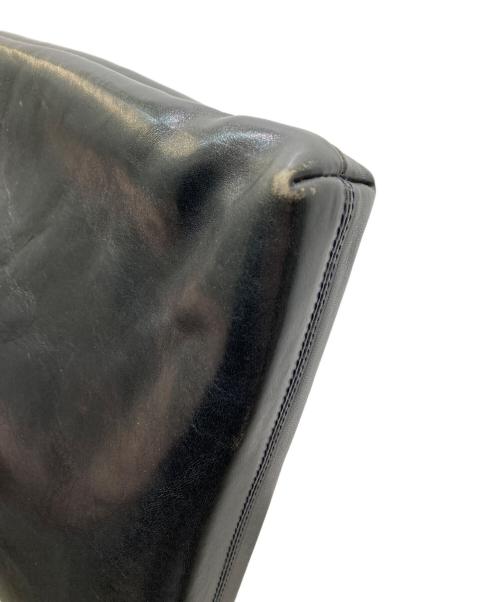 HIROFU（ヒロフ）HIROFU (ヒロフ) レザートートバッグ ブラックの古着・服飾アイテム