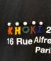 中古・古着 KHOKI (コッキ) プリントTシャツ ブラック サイズ:SIZE 3：8000円