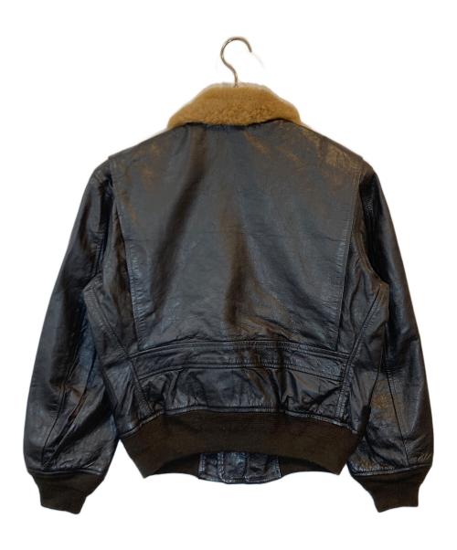 U'S NAVY（ユーエスネイビー）U'S NAVY (ユーエスネイビー) G-1 FLIGHT JACKET ブラウン サイズ:40の古着・服飾アイテム