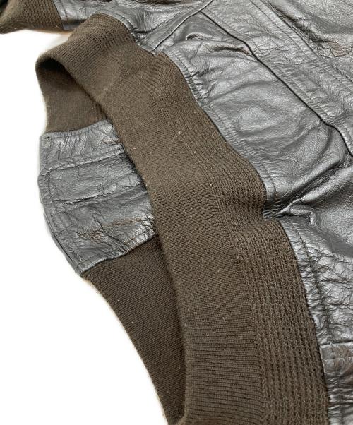 U'S NAVY（ユーエスネイビー）U'S NAVY (ユーエスネイビー) G-1 FLIGHT JACKET ブラウン サイズ:40の古着・服飾アイテム