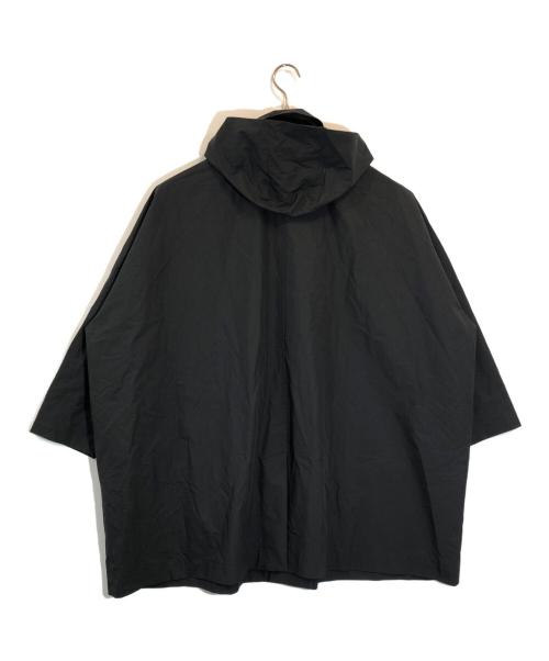 atelier naruse（アトリエナルセ）atelier naruse (アトリエナルセ) コットンナイロンタフタフーデットコート ブラック サイズ:SIZE Freeの古着・服飾アイテム