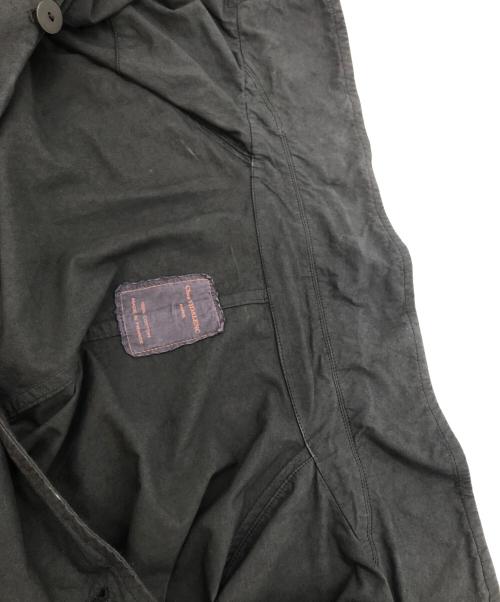 Chez VIDALENC（シェ ヴィダレン）Chez VIDALENC (シェ ヴィダレン) コットンステンコート ブラック サイズ:SIZE 2の古着・服飾アイテム