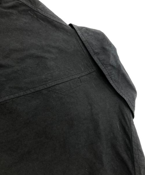 Chez VIDALENC（シェ ヴィダレン）Chez VIDALENC (シェ ヴィダレン) コットンステンコート ブラック サイズ:SIZE 2の古着・服飾アイテム