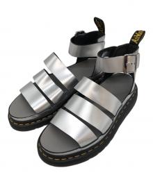 Dr.Martens（ドクターマーチン）の古着「CLARISSA II SILVER METALLIC CALF SANDALS」｜シルバー
